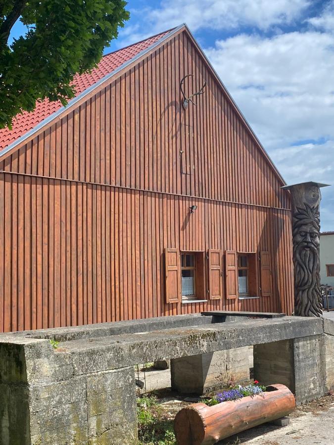 Jagdhaus Auf Dem Forsthof Mit Sauna Eckartsberga Dış mekan fotoğraf