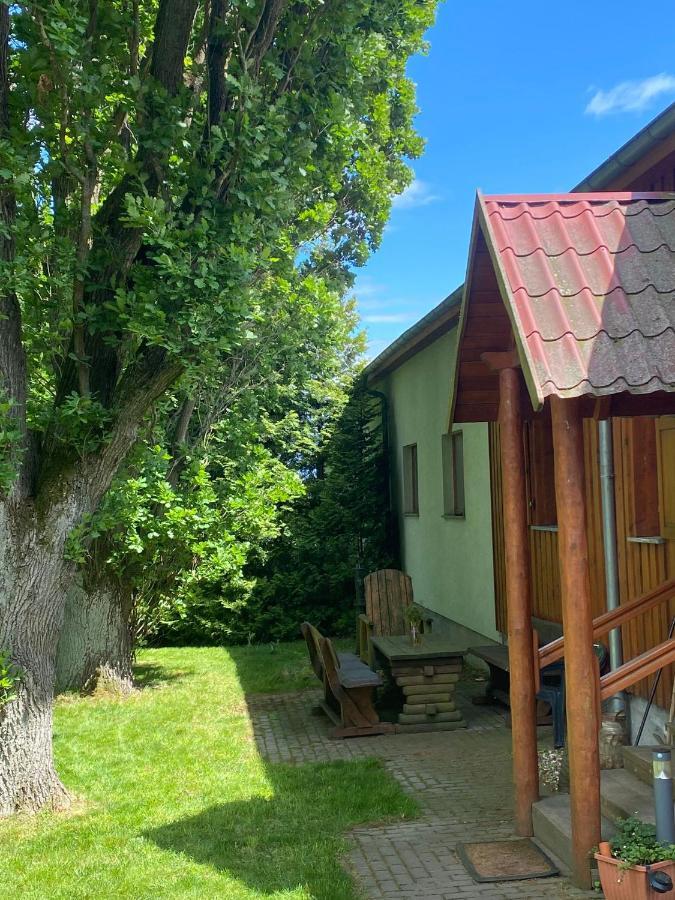 Jagdhaus Auf Dem Forsthof Mit Sauna Eckartsberga Dış mekan fotoğraf